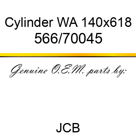 Cylinder, WA, 140x618 566/70045