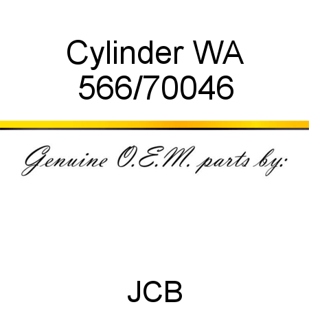 Cylinder, WA 566/70046