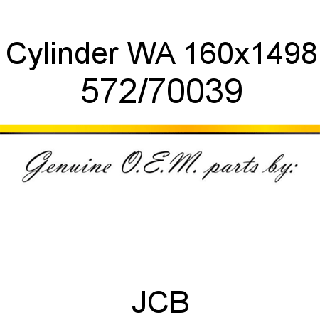 Cylinder, WA 160x1498 572/70039