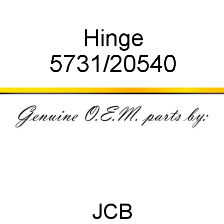Hinge 5731/20540