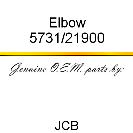 Elbow 5731/21900