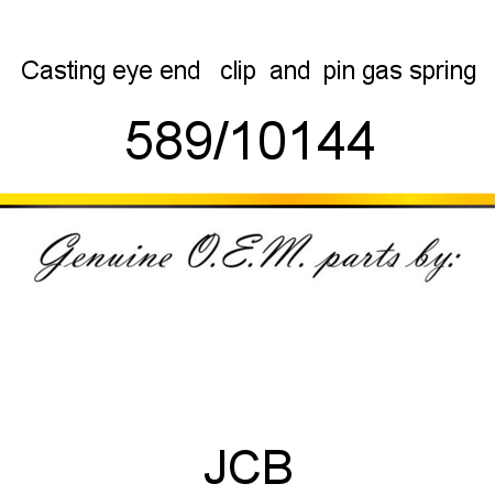 Casting, eye end + clip & pin, gas spring 589/10144