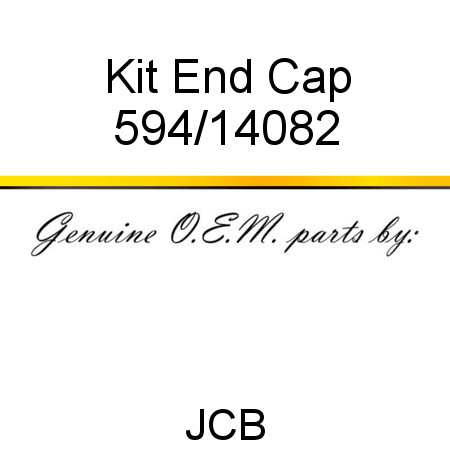Kit, End Cap 594/14082
