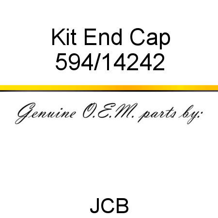 Kit, End Cap 594/14242