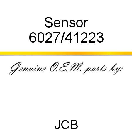 Sensor 6027/41223