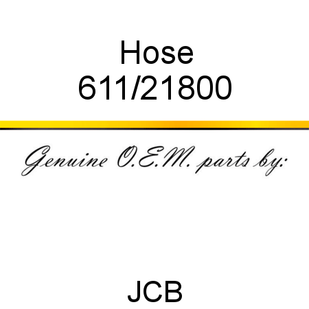 Hose 611/21800