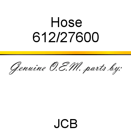 Hose 612/27600