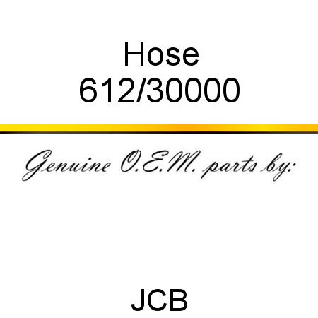 Hose 612/30000