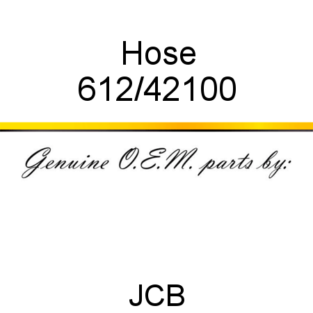 Hose 612/42100