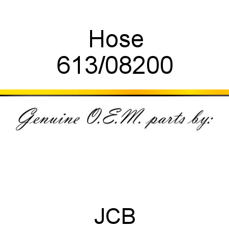 Hose 613/08200