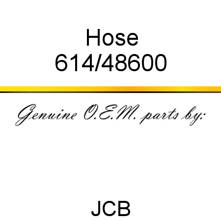 Hose 614/48600