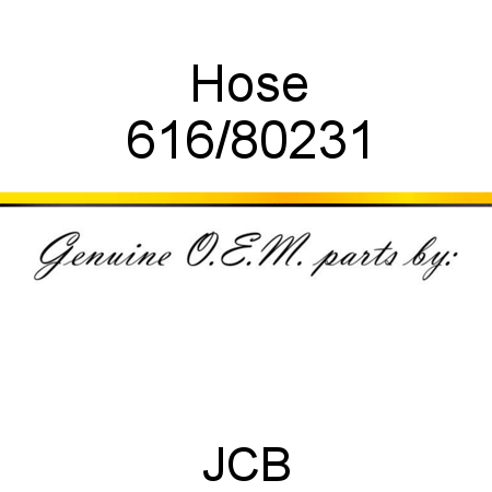 Hose 616/80231