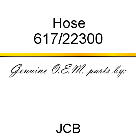 Hose 617/22300