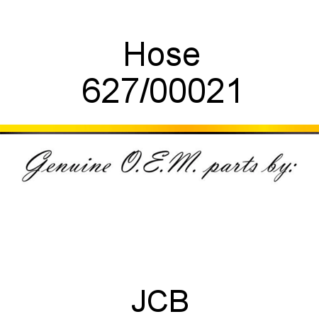 Hose 627/00021