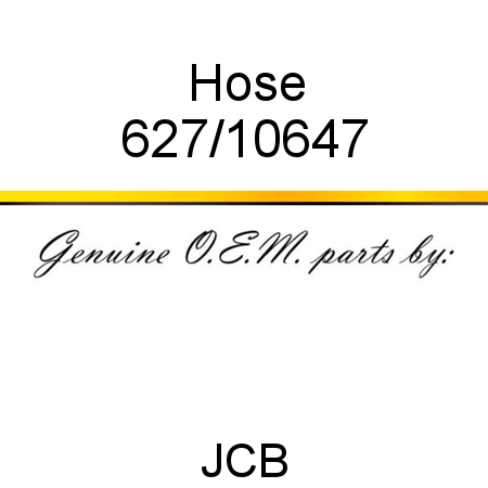 Hose 627/10647