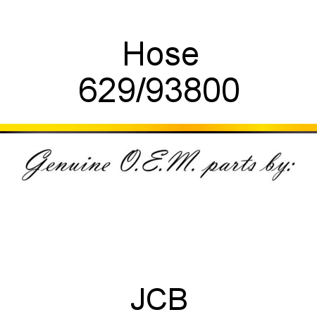 Hose 629/93800