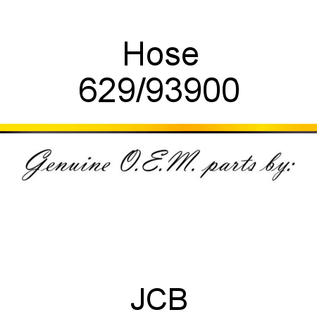 Hose 629/93900