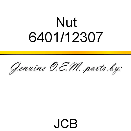 Nut 6401/12307