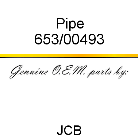 Pipe 653/00493