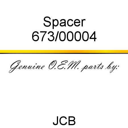 Spacer 673/00004