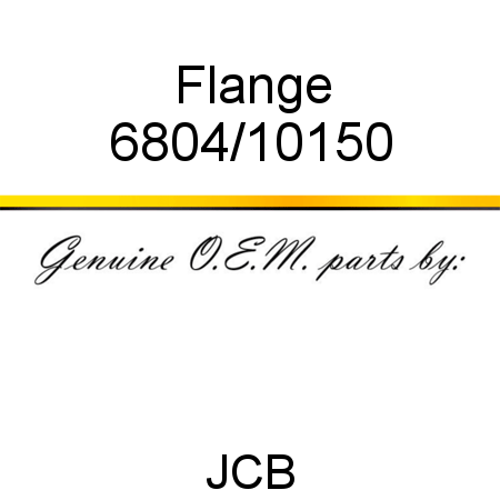 Flange 6804/10150