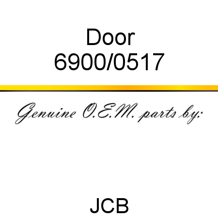 Door 6900/0517