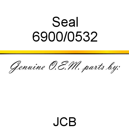 Seal 6900/0532