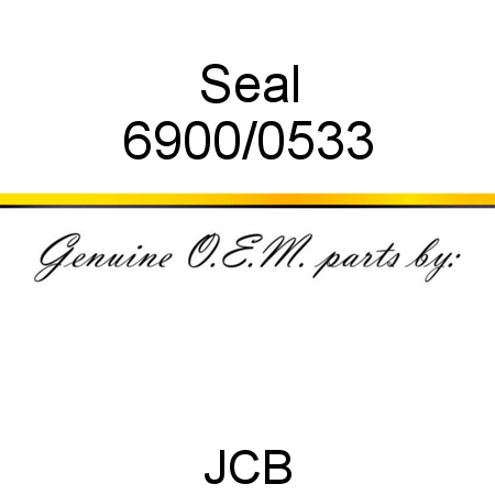 Seal 6900/0533