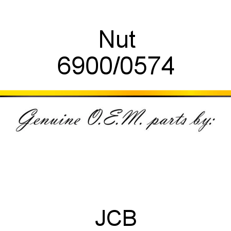 Nut 6900/0574