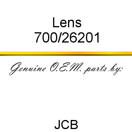 Lens 700/26201