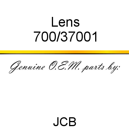 Lens 700/37001