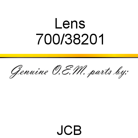 Lens 700/38201