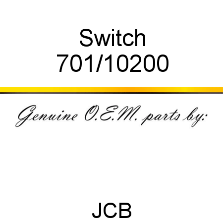 Switch 701/10200