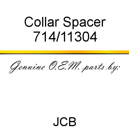 Collar, Spacer 714/11304