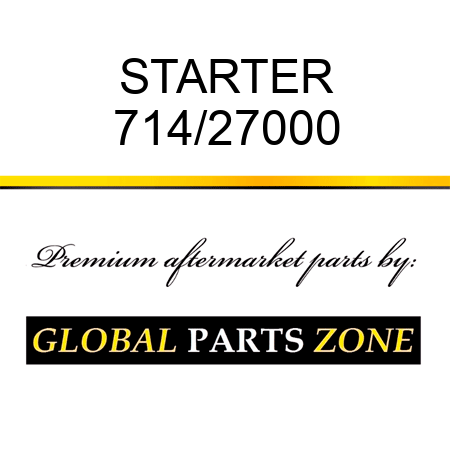 STARTER 714/27000