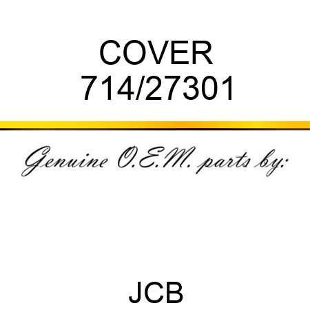 COVER 714/27301