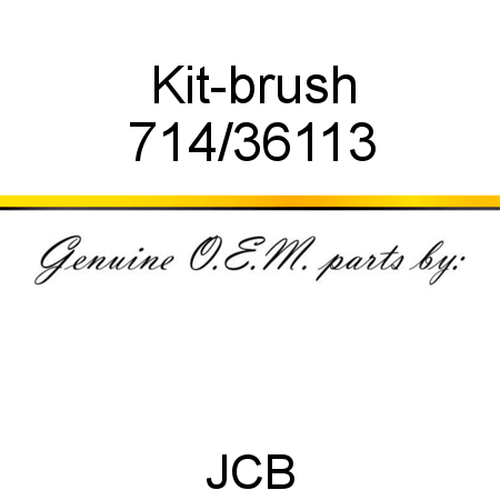 Kit-brush 714/36113