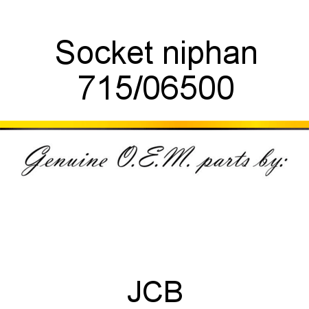 Socket, niphan 715/06500