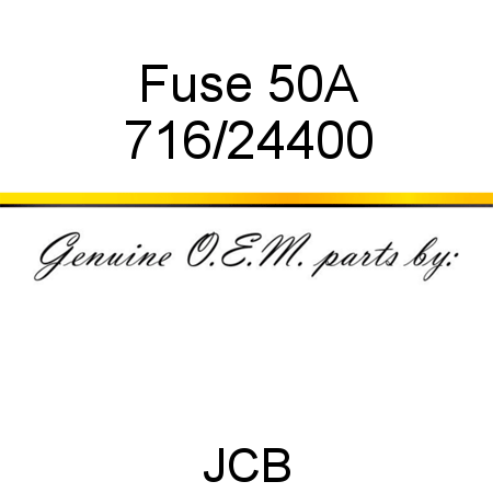Fuse, 50A 716/24400