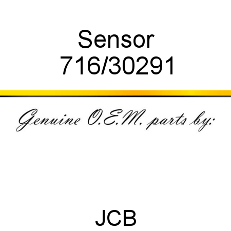 Sensor 716/30291