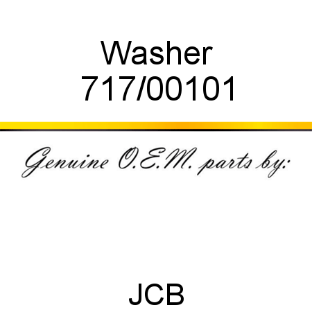 Washer 717/00101