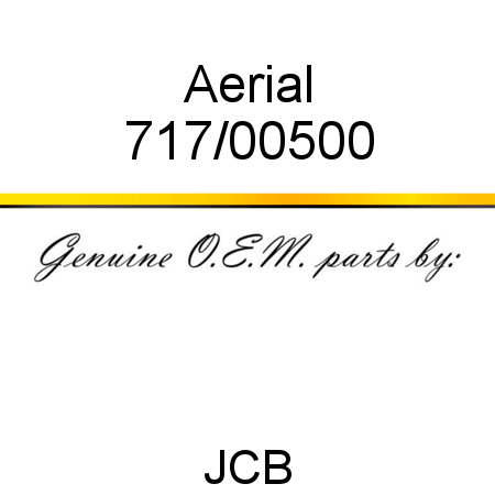 Aerial 717/00500