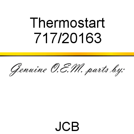 Thermostart 717/20163