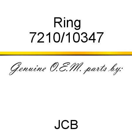 Ring 7210/10347
