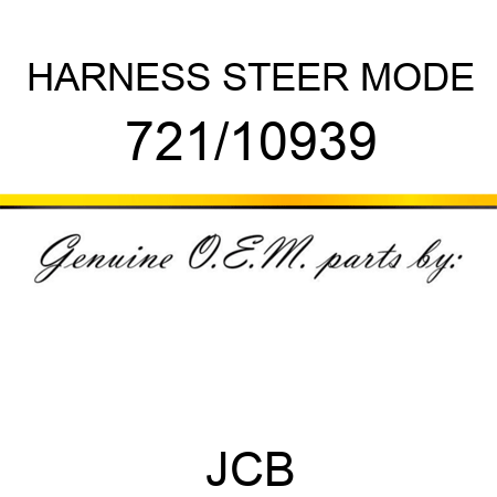 HARNESS STEER MODE 721/10939