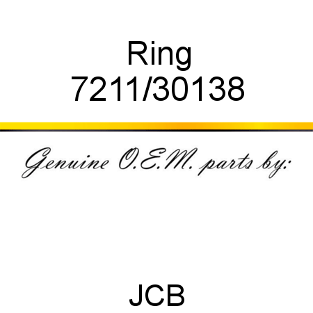 Ring 7211/30138