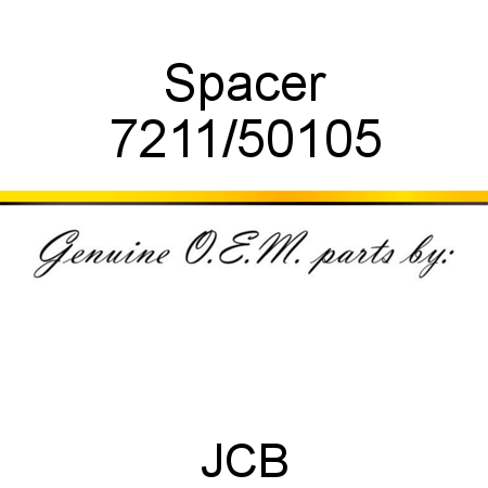 Spacer 7211/50105