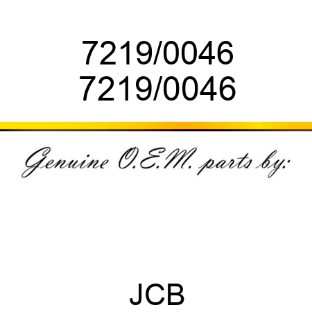 7219/0046 7219/0046
