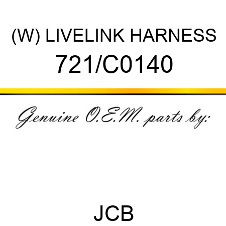 (W) LIVELINK HARNESS 721/C0140
