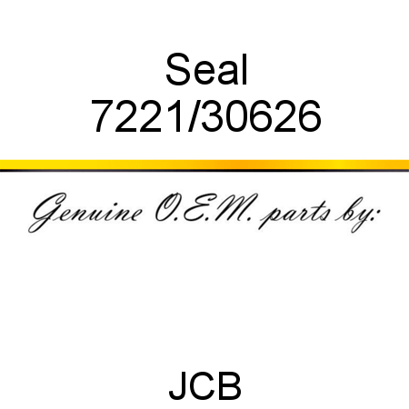 Seal 7221/30626